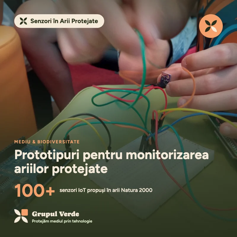 Prototipuri pentru monitorizarea ariilor protejate — Senzori în Arii Protejate