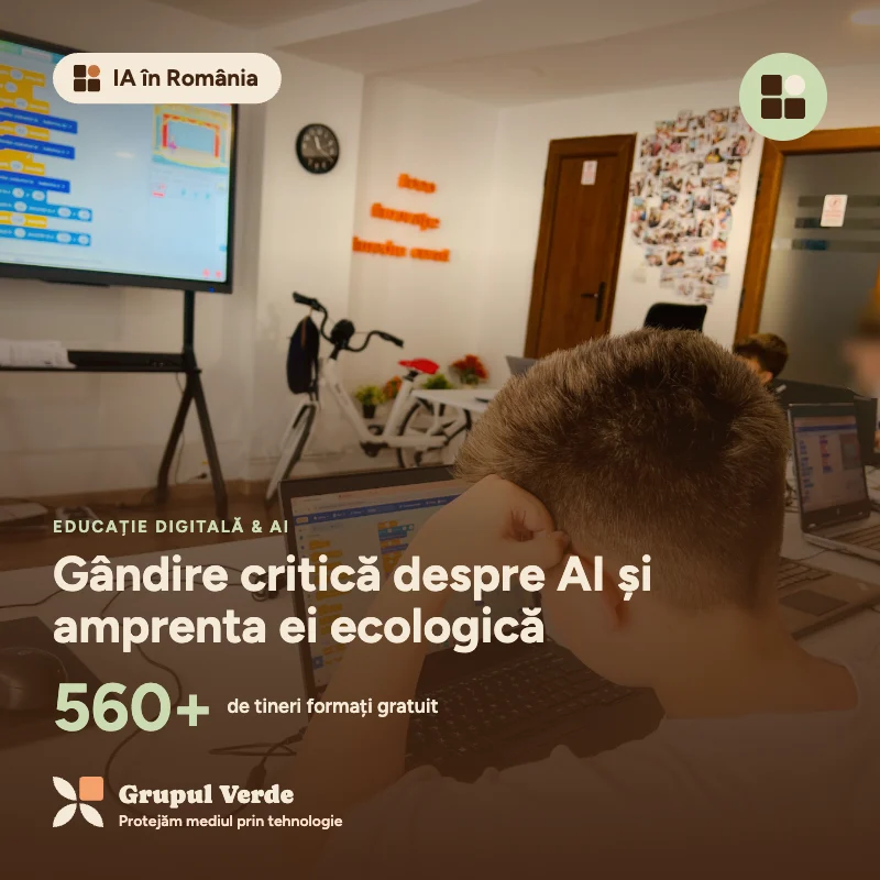 Gândire critică despre AI și amprenta ei ecologică — IA în România
