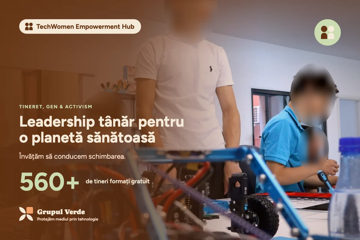 Leadership tânăr pentru o planetă sănătoasă — TechWomen Empowerment Hub