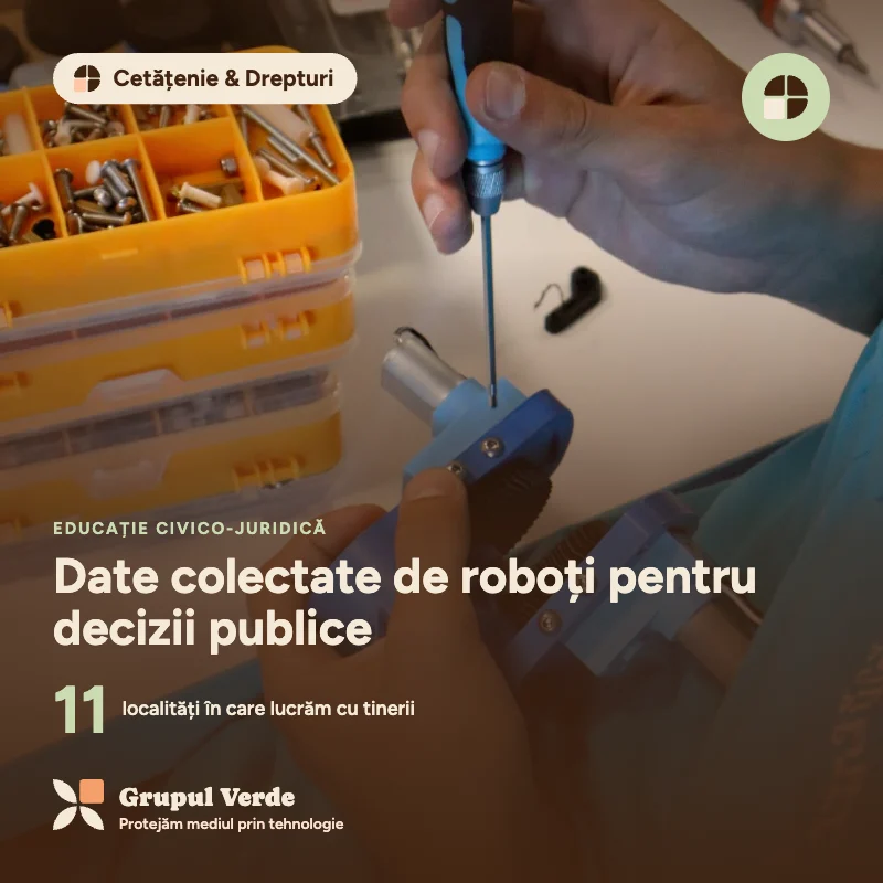 Date colectate de roboți pentru decizii publice — Cetățenie & Drepturi