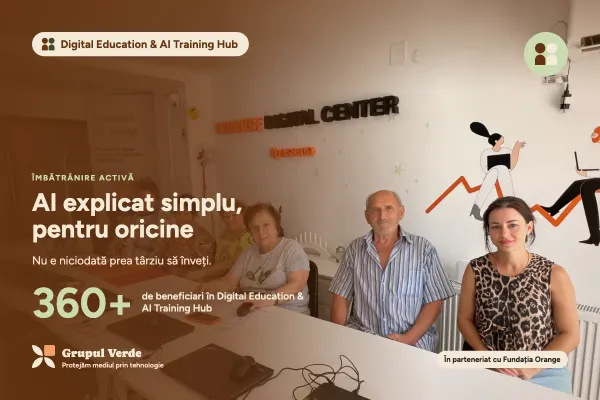 AI explicat simplu, pentru oricine — Digital Education & AI Training Hub