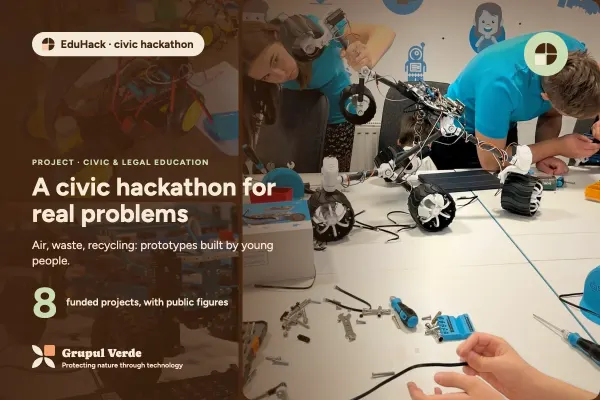 A civic hackathon for real problems — EduHack · civic hackathon